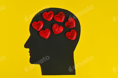 Preview: a man in love, a concept.