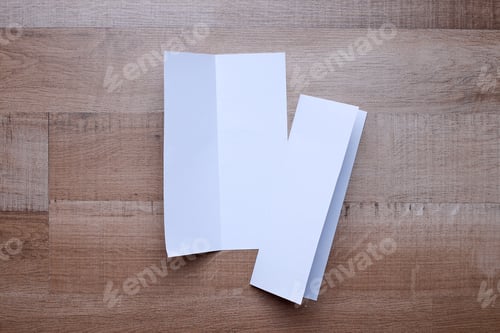 Preview: Place it - Bifold Paper Mockup