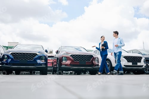 Preview: Buying new car concept