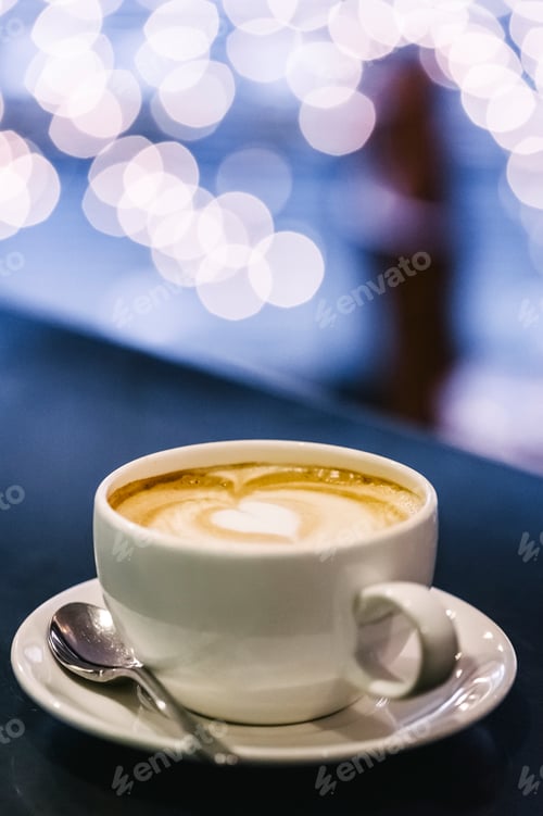 Preview: Italian cappuccino still life