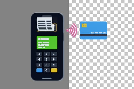 Preview: Mobile Payments 3D Icon
