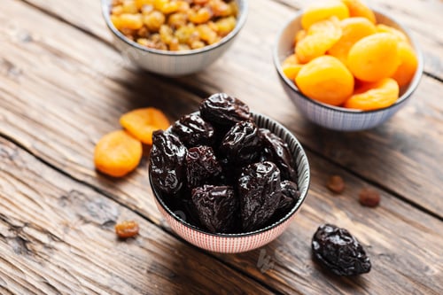 Preview: Concept of healthy meal with dried fruits