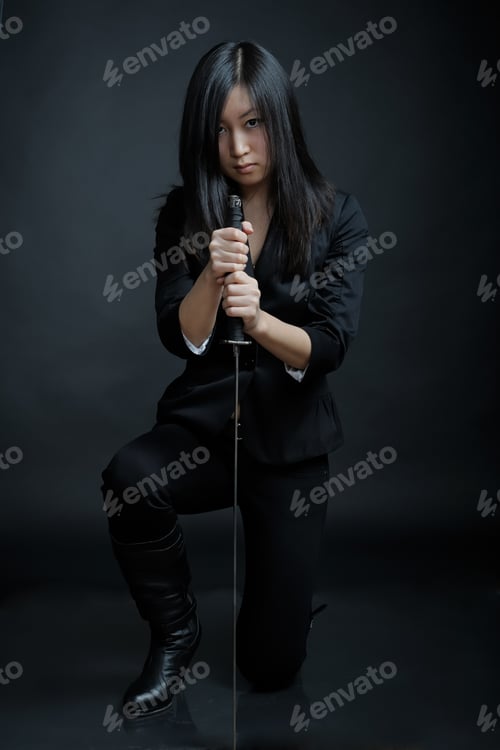 Preview: Asian Woman With A Sword