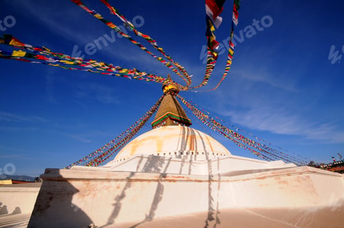 Preview: Boudhanath Stupa in Kathmandu, Nepal, UNESCO World Heritage Site.