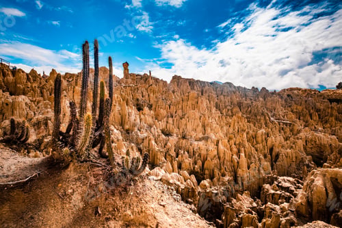 Preview: Moon Valley scenery near La Paz in Bolivia