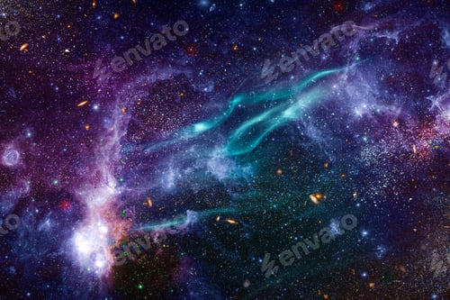 Preview: Galaxy in space textured background