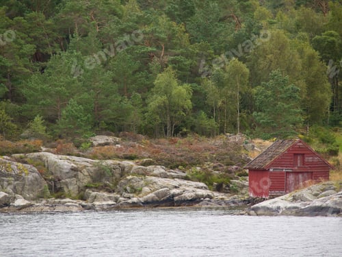 Preview: Beautiful landscape view of the Fjord in Norway