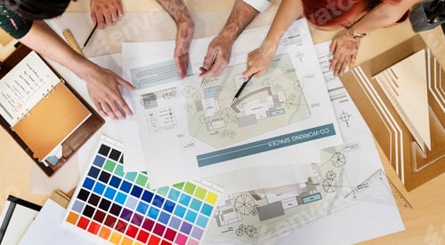 Preview: Design Studio Architect Creative Occupation Meeting Blueprint Co