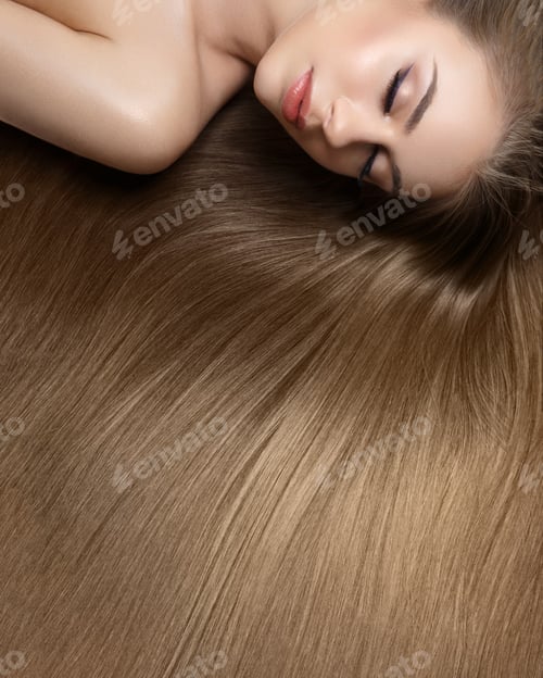 Preview: girl with beautiful long hair