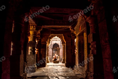 Preview: Ancient hindu temple, Maharashtra, India.