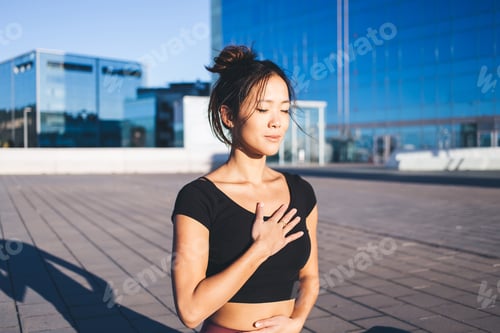Preview: concept of holistic healing and mental healthy lifestyle for feeling tranquility