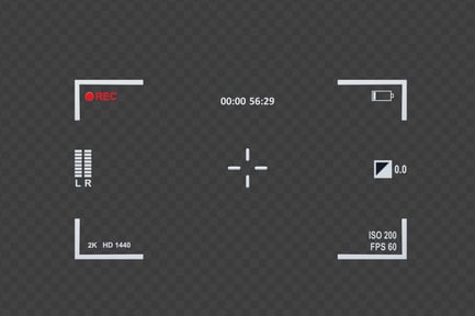 Preview: Recording Screen Interface 3D Icon