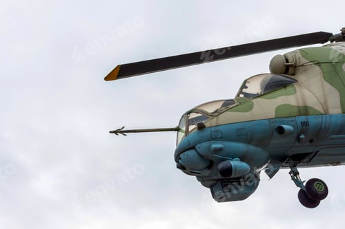 Preview: attack helicopter Mi-24