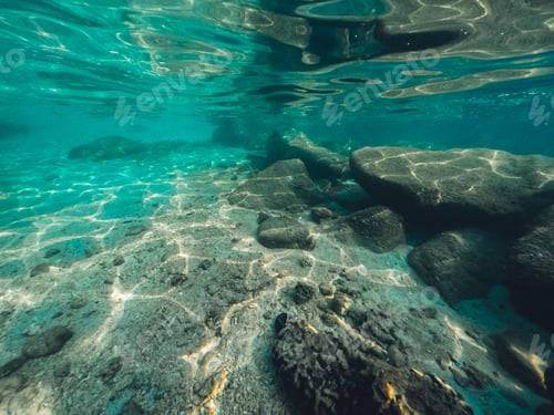 Preview: Underwater at the beach on the island