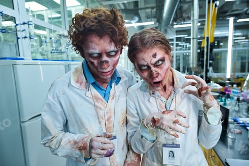 Preview: Portrait of Two Zombie Researchers