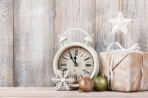Preview: Clock, Gift, and Ornaments for the New Year