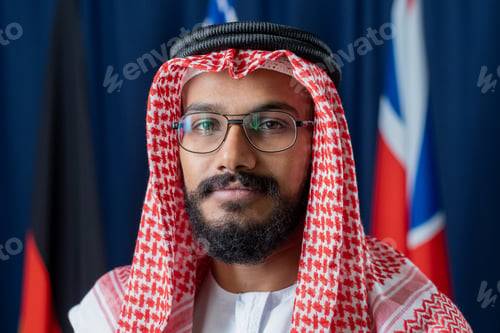 Preview: Contemporary young delegate or political leader in turban