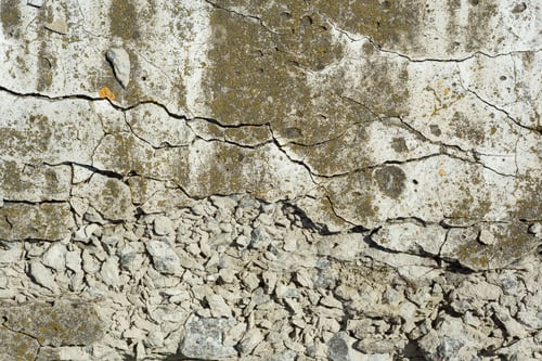 Preview: Texture of concrete, cement, old moss covered background