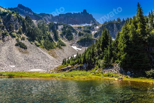 Preview: Crystal Clear Snow Lake Views In Mt Rainier National Park, Washington
