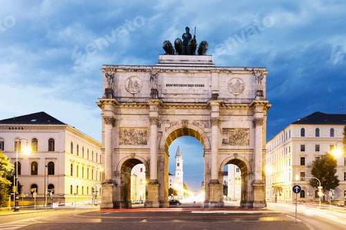 Preview: Germany, Bavaria, Munich, Victory Gate