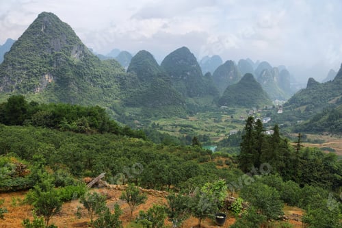 Preview: Karst mountains around Yangshuo