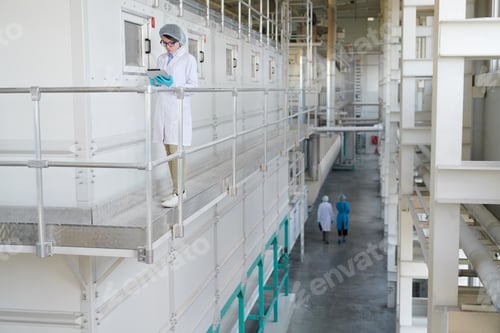 Preview: Modern Factory Background