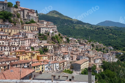 Preview: View of Muro Lucano, in Potenza province, Italy