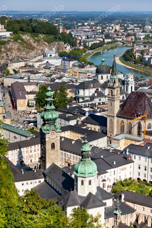 Preview: The old city of Salzburg, Austria