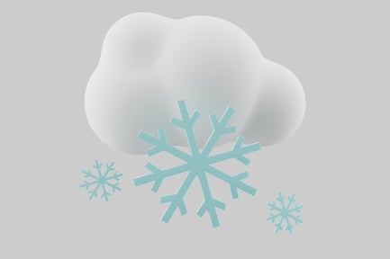 Preview: Cloud and Snowflakes