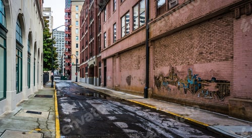 Preview: An Alley In Downtown Atlanta, Georgia.