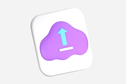 Preview: Upload Essential 3D Illustration