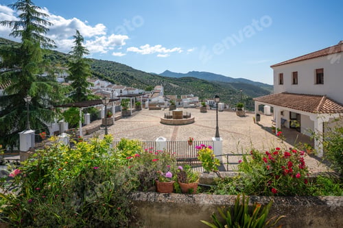 Preview: Plaza de Lepanto Square - Zahara de la Sierra, Andalusia, Spain