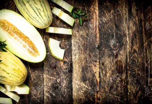 Preview: Ripe fresh melon.