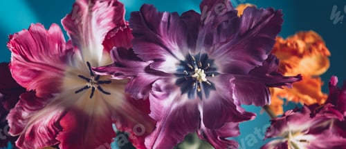 Preview: Bunch of Parrot Style Tulips