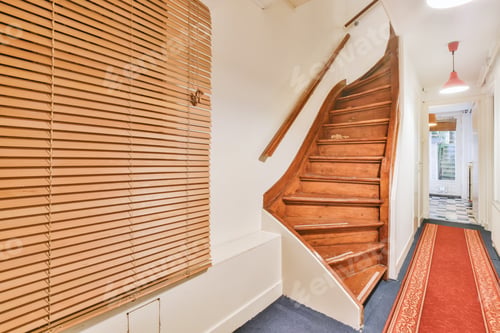 Preview: Stunning wooden staircase with comfortable handrails
