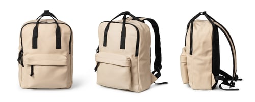 Preview: backpack isolated on white