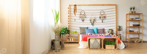 Preview: Ethnic spirituality in bedroom