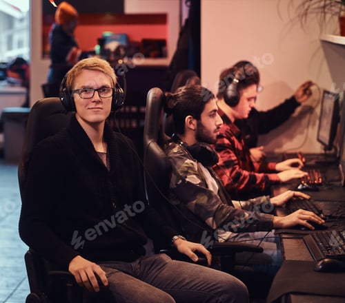 Preview: A team of professional cyber sportmans