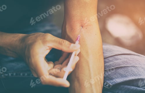 Preview: Drug addiction concept