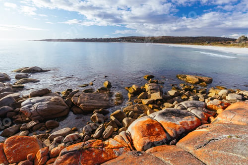 Preview: Binalong Bay Beach in Tasmania Australia
