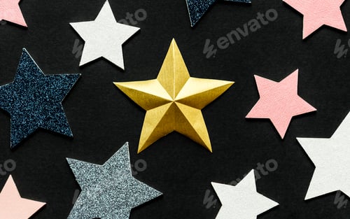 Preview: Star decoration background