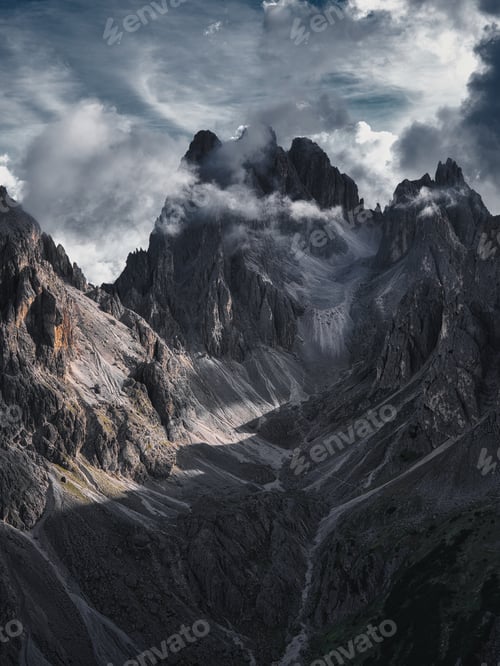 Preview: Cadini di Musurina, where Mordor from The Lord of the Rings was filmed, Dolomites, Italy