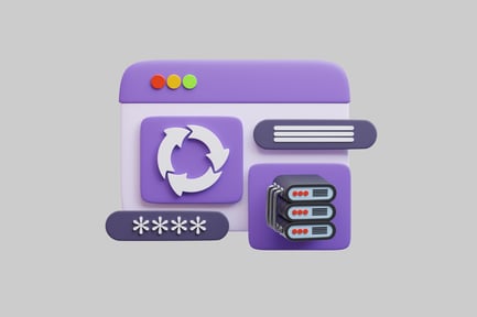 Vorschau: Netzwerkserververbindung zur Cartoon-Website