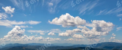 Preview: Cloudy blue sky
