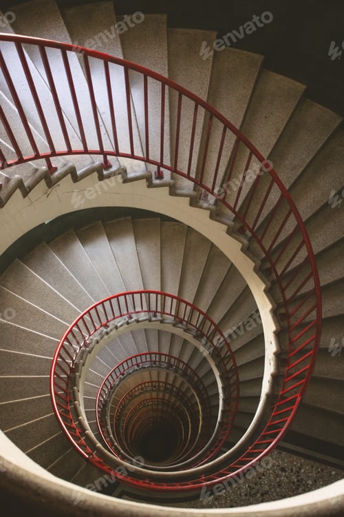 Preview: Spiral staircase in Ljubljana's Skyscraper