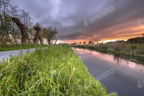 Preview: Polder Countryside Landscape in Groningen