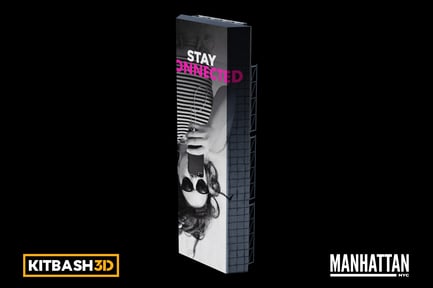 Preview: Kitbash: Manhattan - Billboard L
