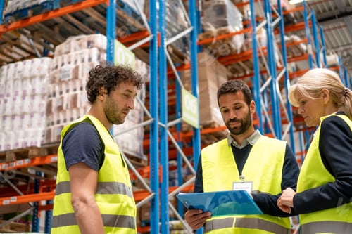 Preview: Discussion about products in warehouse