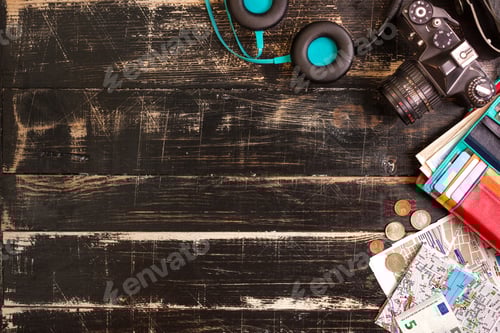 Preview: Travel background. Journey planning