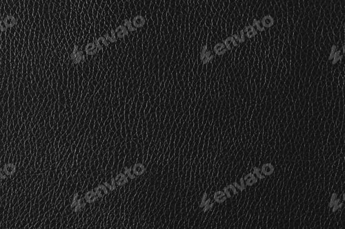 Preview: Black fine leather textured background